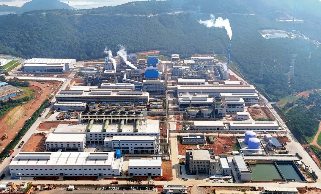 Large-Scale Industrial Complex Aerial View Project
